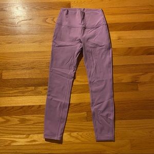 Lululemon Wunder Under High Rise Tight 25” Full On Luxtreme